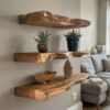 Corner Wall Shelf Long Floating Shelf