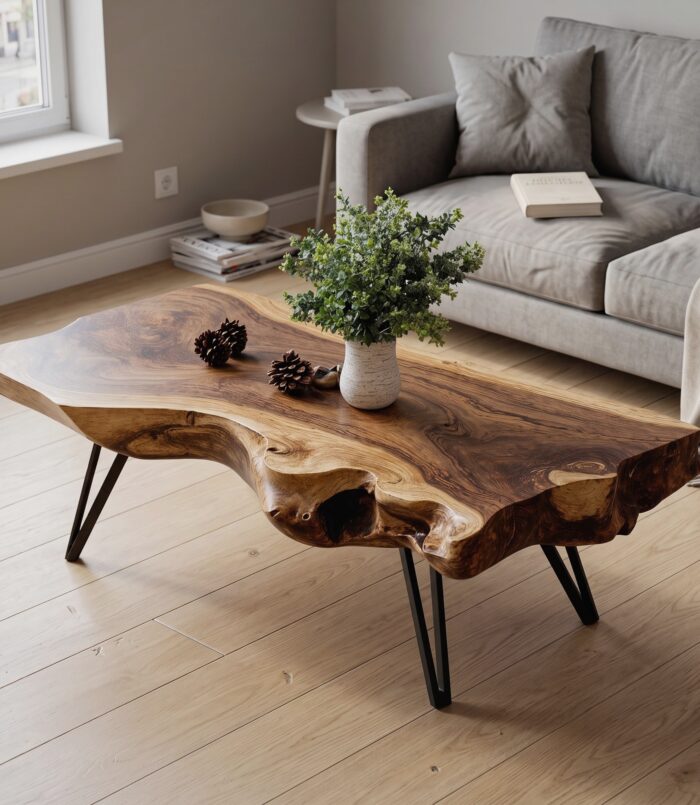 Mid Century Coffee Table For Living Room Decor