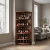 Handcrafted Xmas Corner Wine Cabinet Dining Room