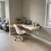 Mid Century Floating Desk Bedroom Study