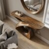 Mid Century Console Table Entryway And Hallway