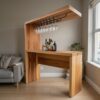 Contemporary Outdoor Bar Cabinet For Backyard Garden And Patio