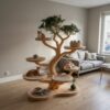 Cat Shelf Wall Natural Living Room Decor room Ideal Pet Gift