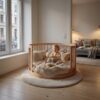 Scandinavian Round Daybed Kids Room Nursery