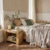 Modern Minimalist Wooden Nightstand For Elegant Bedrooms