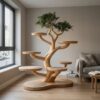 Cat Shelf Wall Natural Living Room Decor room Ideal Pet Gift