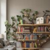 Black Tree Bookshelf Floating Shelf Bookcase
