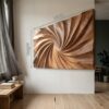 Modern Large Wood Wall Art for Living Room