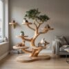 Cat Shelf Wall Natural Living Room Decor room Ideal Pet Gift