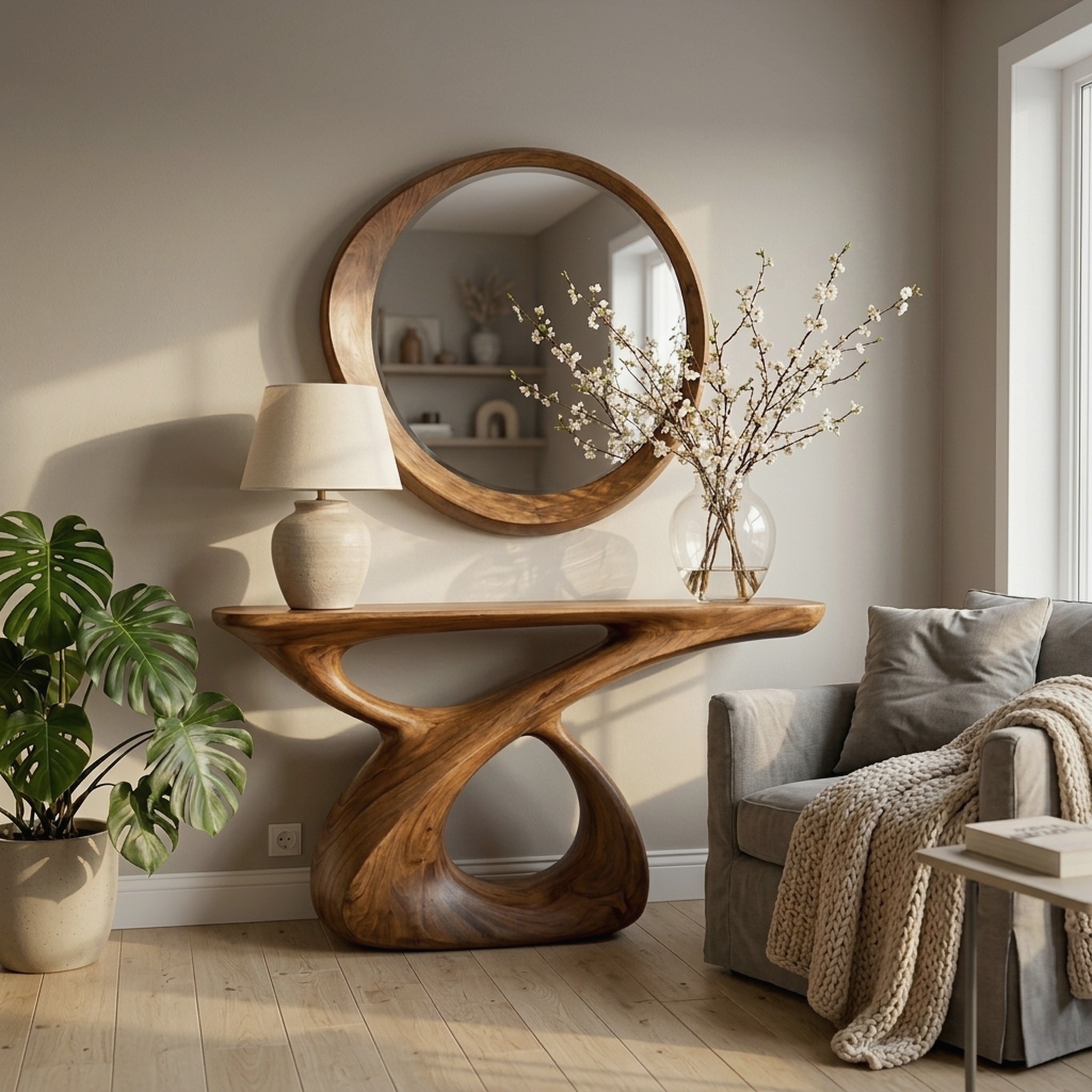 6_71ffa610.jpg Mid Century Console Table Entryway And Hallway