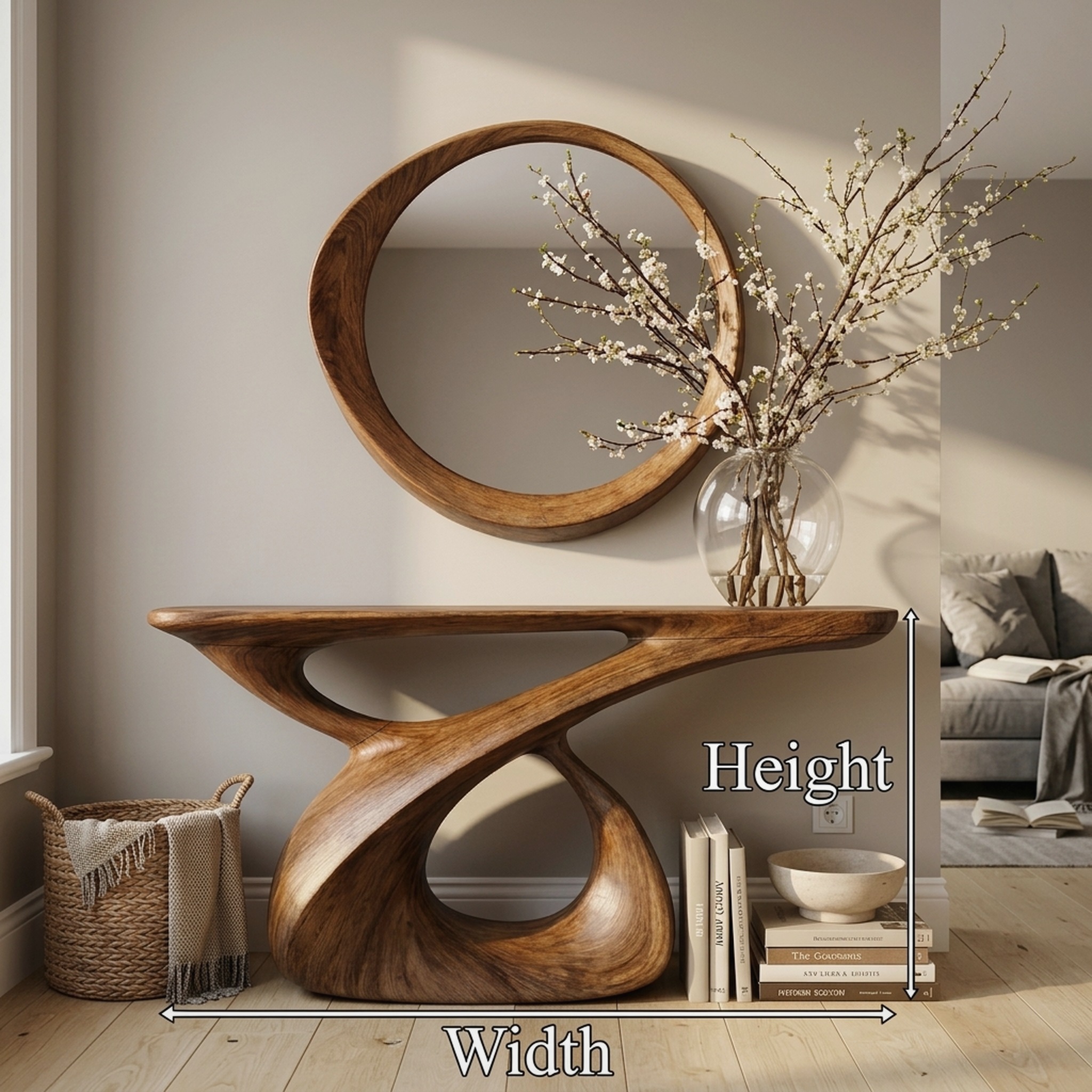 8_e38fa972.jpg Mid Century Console Table Entryway And Hallway